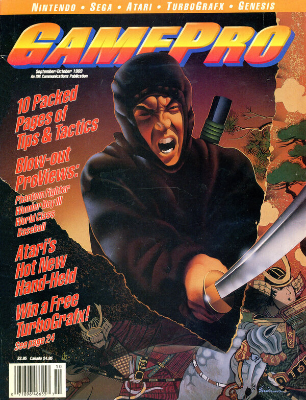 GamePro Issue 3 (September October 1989) cover